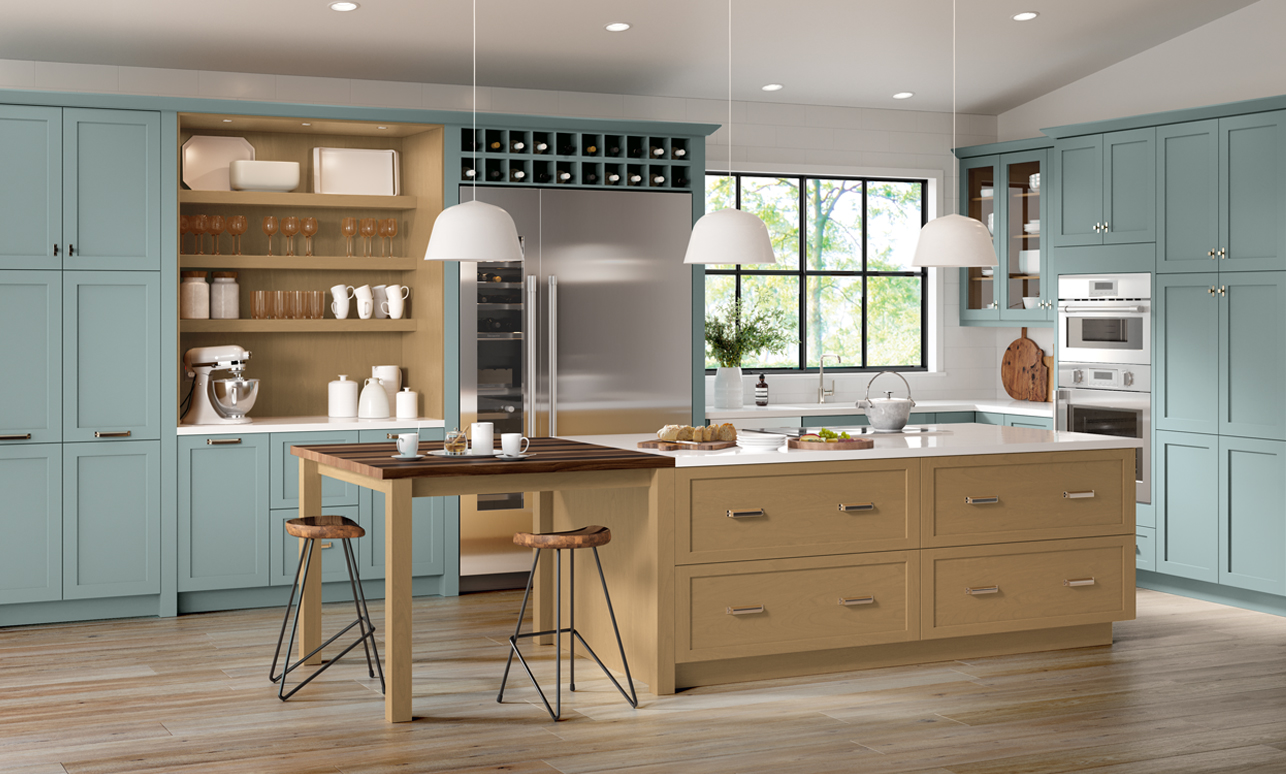 Modern European-Style Kitchen Cabinets – Kitchen Craft
