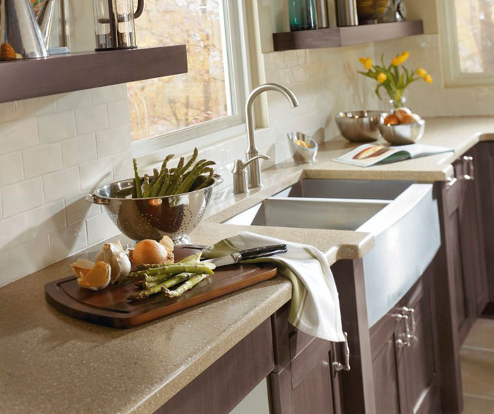 Shaker Style Cabinets in a Casual Kitchen